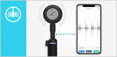 Banner Littmann Core Digital Stethoscope
